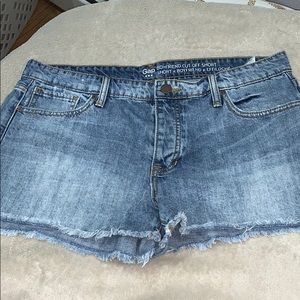 Light Washed Denim Shorts